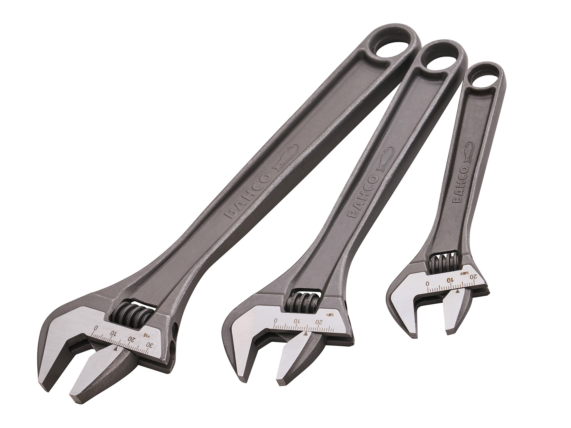 XMS Bahco 3 Piece Adjustable Wrench Set XMS26ADJ3