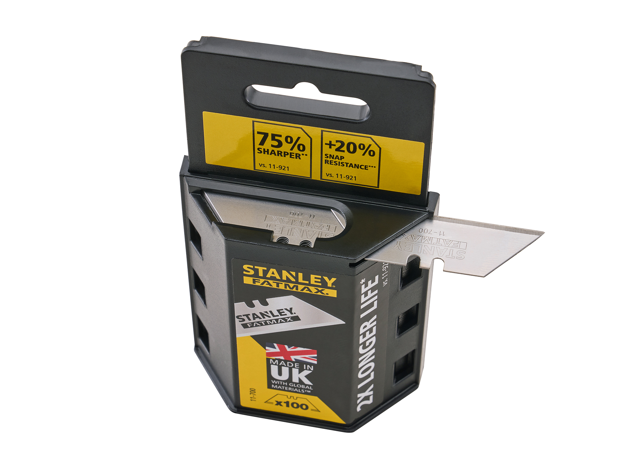 XMS Stanley Replacement Trimming Knife Blades (100) XMS26BLADES