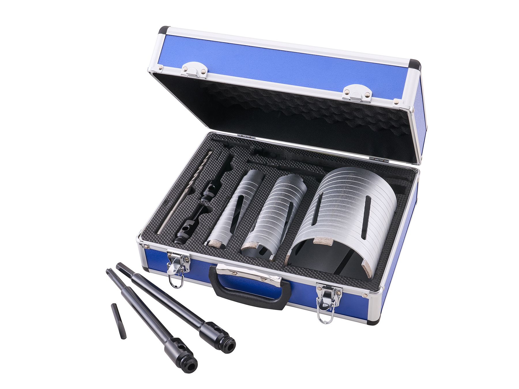 XMS Mexco 9 Piece Diamond Core Drill Set XMS26DCORE