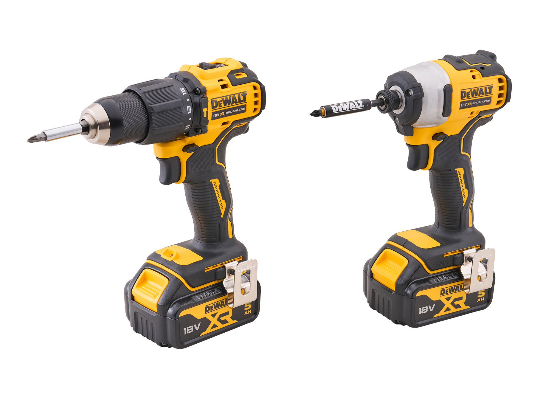 XMS DeWalt 18V Combi & Impact Drill Twin Pack XMS26DEWPACK