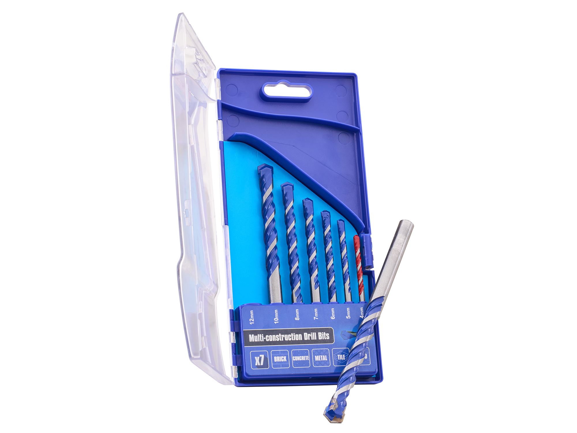 XMS Faithfull 7 Piece Multi-Construction Drill Bit Set XMS26DRILL7
