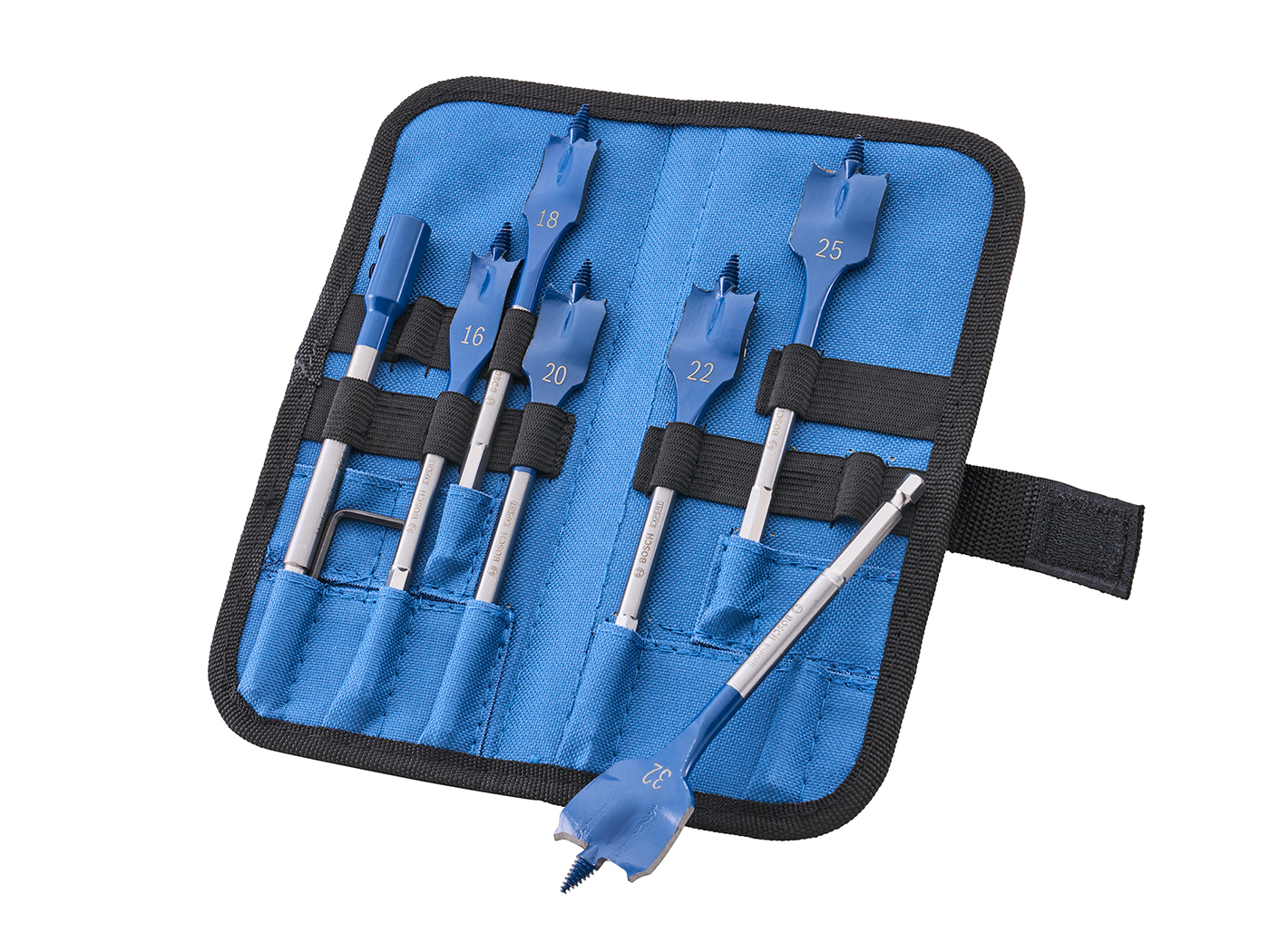 XMS Bosch 7 Piece Flat Bit Self Cut Speed Spade Set XMS26FLATBIT
