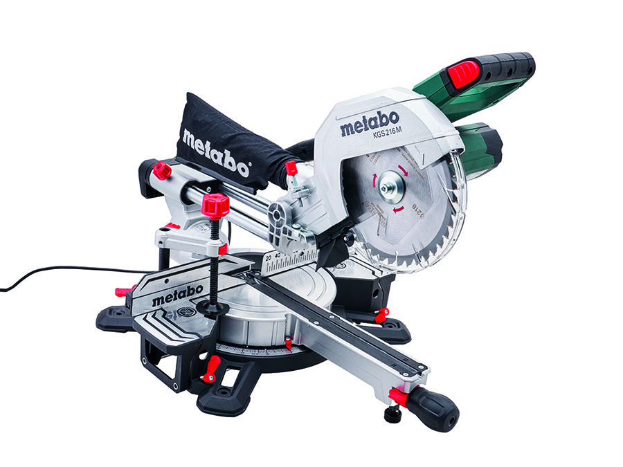 XMS Metabo 216mm Laser Cut Sliding Mitre Saw XMS26MITRE