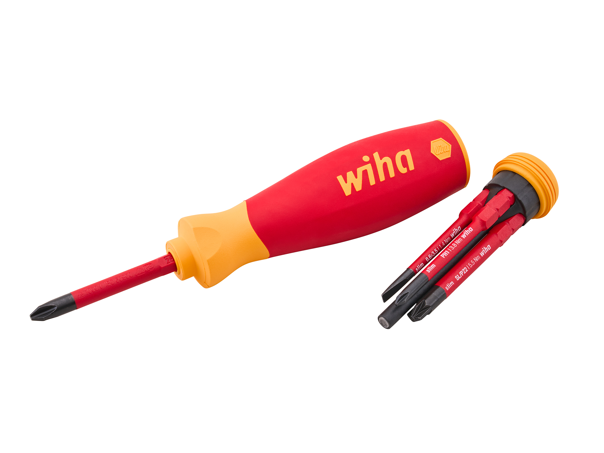 XMS Wiha 6 Piece Slimfix VDE Screwdriver Set XMS26PKTMAX