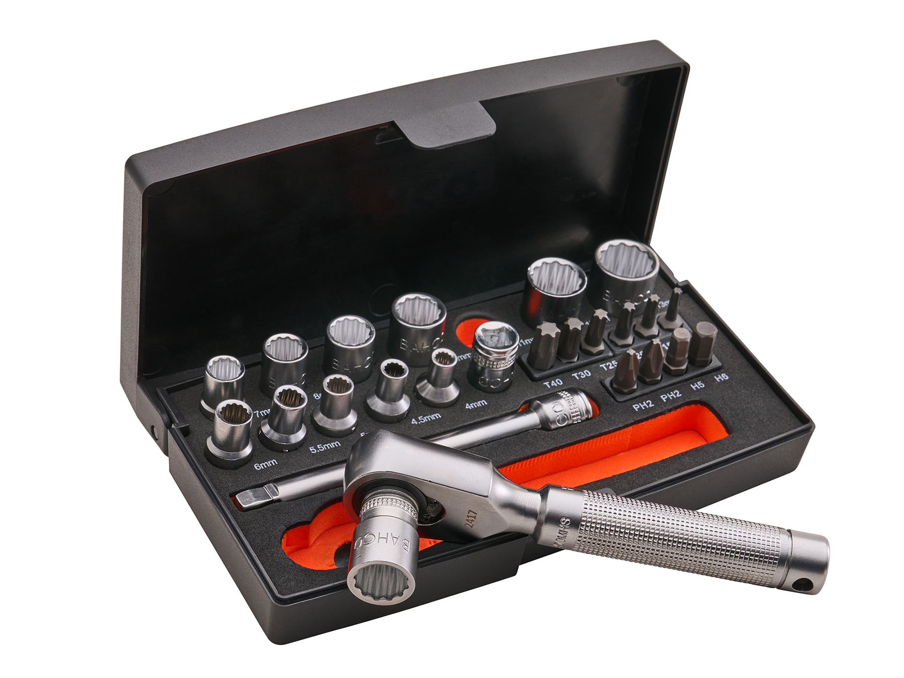 XMS Bahco Special Edition 1/4in Socket Set XMS26SL25