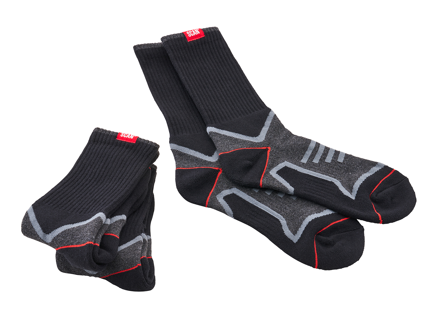 XMS Scan Work Socks Triple Pack XMS26SOCKS