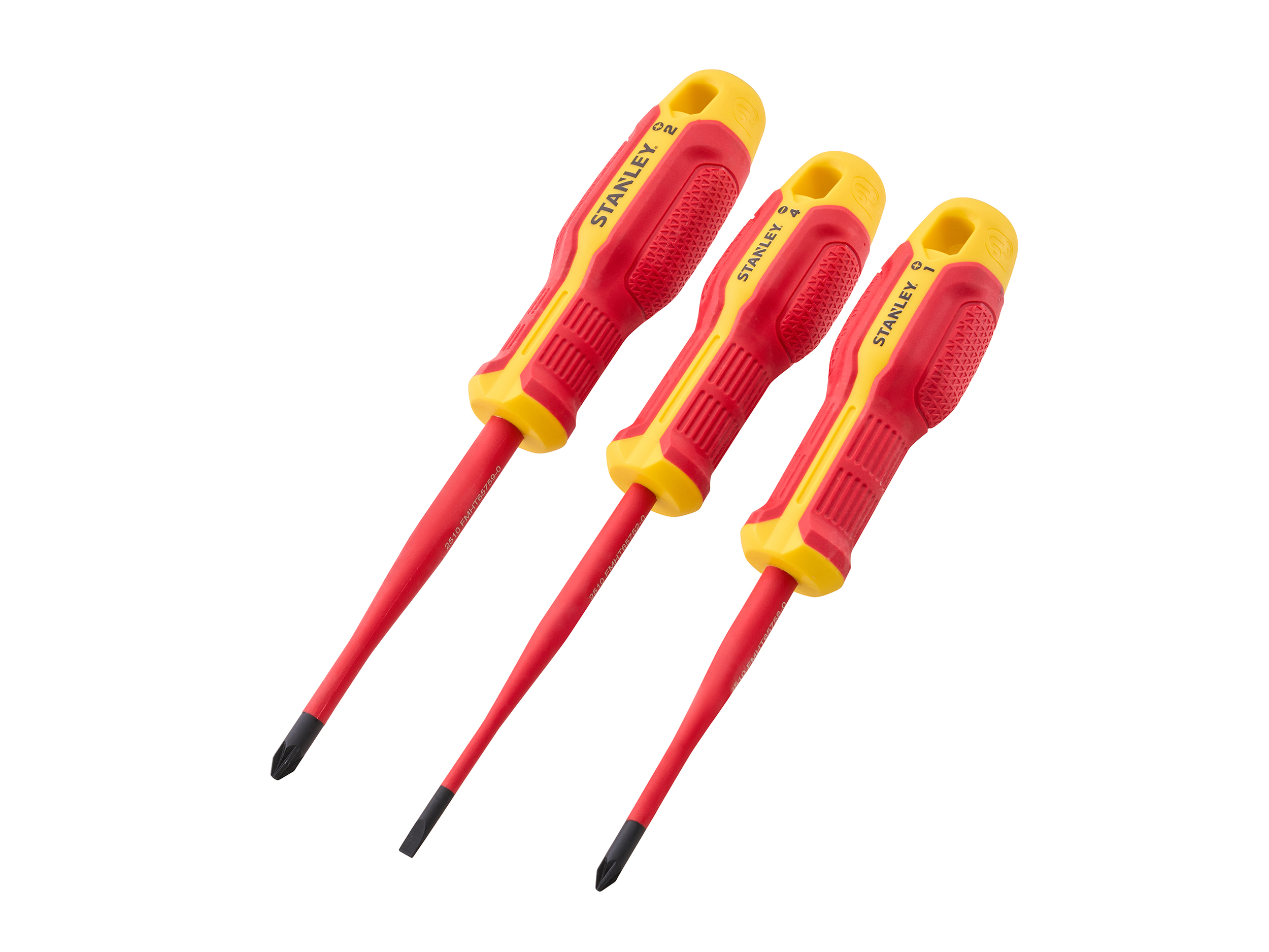XMS Stanley 3 Piece VDE Screwdriver Set XMS26VDE3PCE