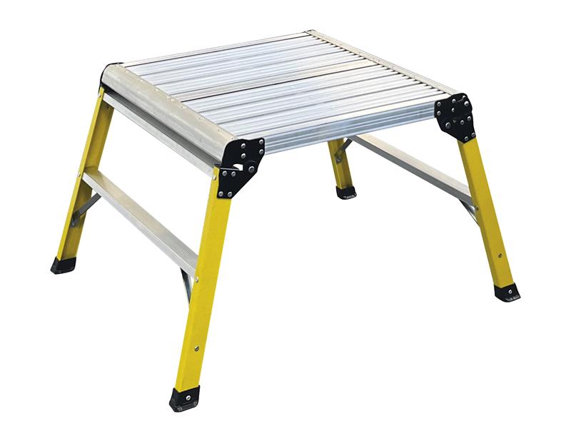 Zarges Fibreglass Hop-up Work Platform 600 x 600mm ZAR100305