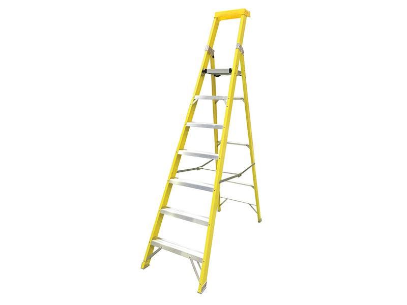 Zarges GRP Platform Steps, Platform Height 1.65m 7 Rungs ZAR300807