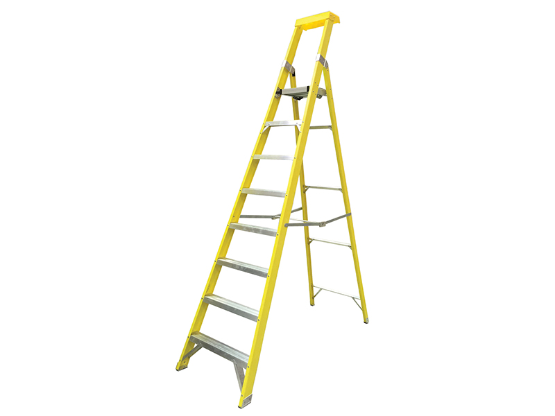 Zarges GRP Platform Steps, Platform Height 1.88m 8 Rungs ZAR300808