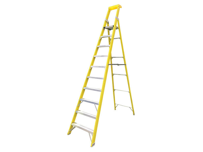 Zarges GRP Platform Steps, Platform Height 2.35m 10 Rungs ZAR300810