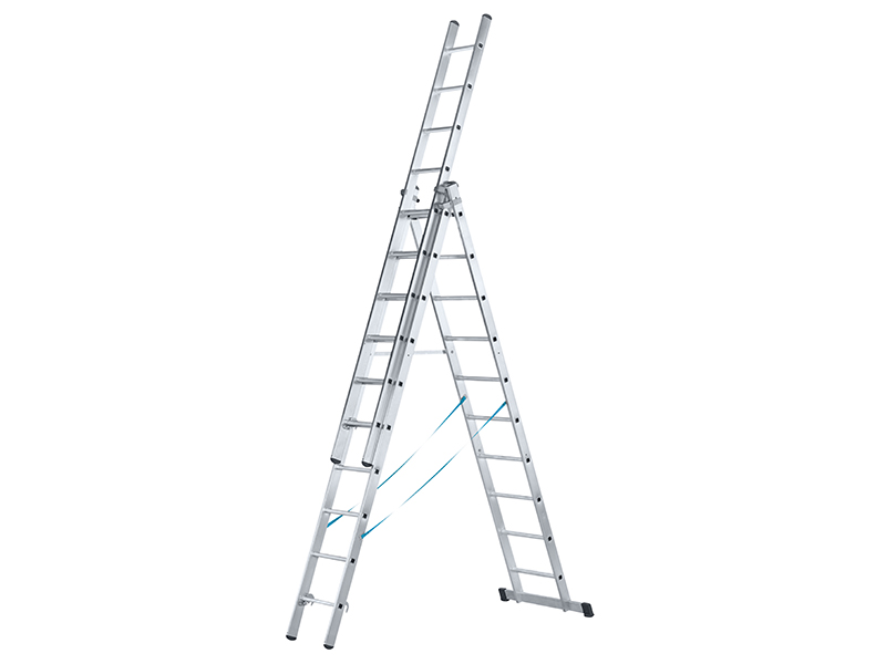 Zarges Skymaster Trade Combination Ladder 3-Part 3 x 14 Rungs ZAR41544