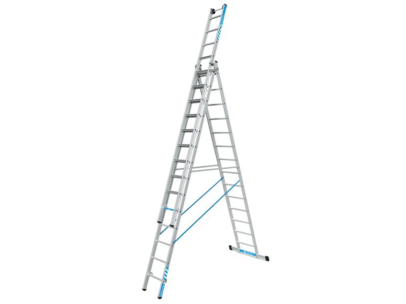 Zarges Skymaster Plus X Combination Ladder 3-Part 3 x 14 Rungs ZAR41581