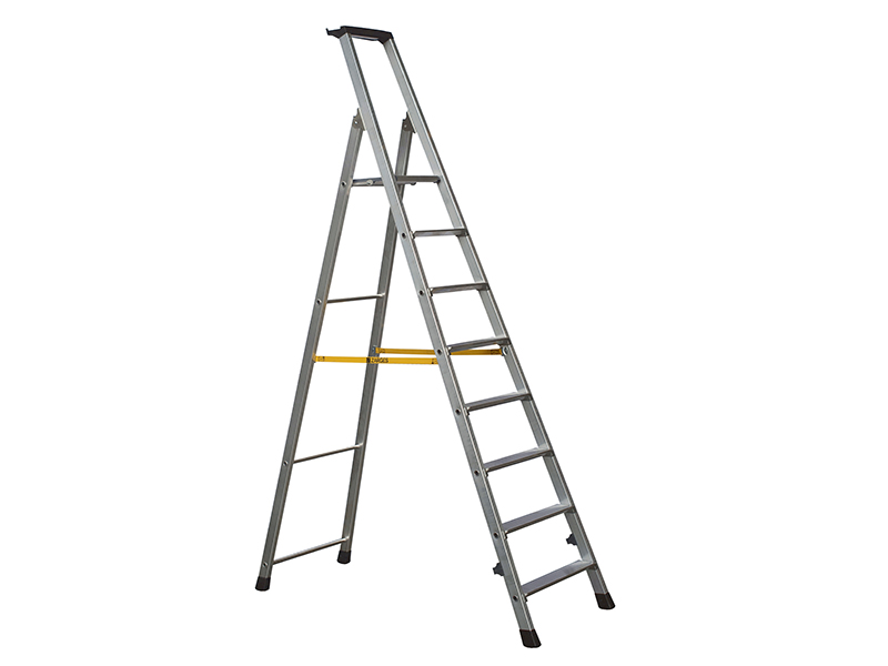 Zarges Trade Platform Steps, Platform Height 2.13m 10 Rungs ZAR42460