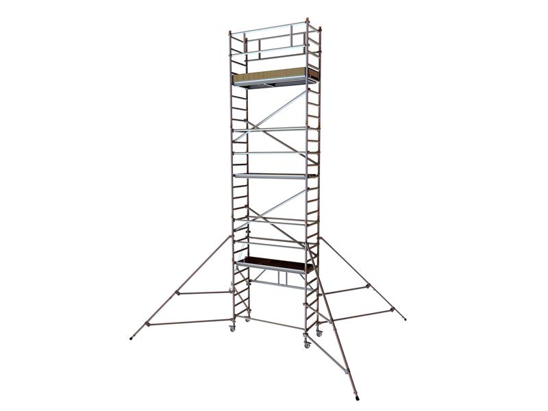 Zarges PaxTower 3T with Toeboards &amp; Stabilisers Platform Height 5.6m ZAR5535162