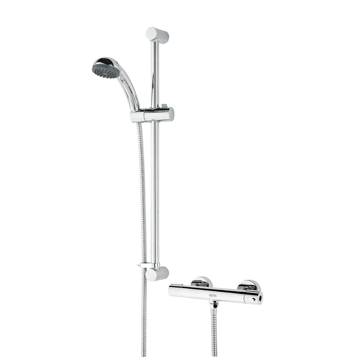 Bristan Zing Safe Touch Bar Shower With Fast Fit Connections - Chrome