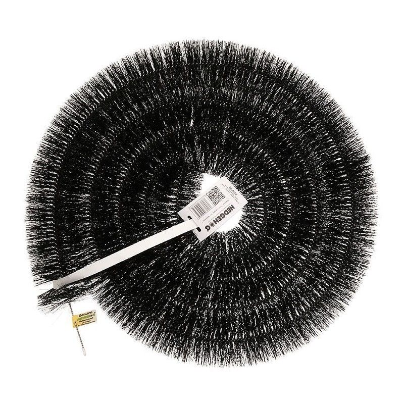 Hedgehog Gutter Brush 4 Metre x 100mm - Black