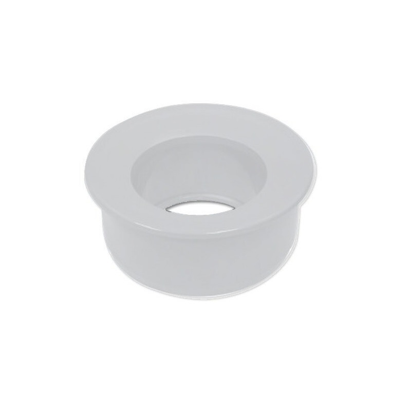 Floplast SP96WH 110mm/4 Inch Ring Seal Soil - Reducer to 68mm Downpipe - White